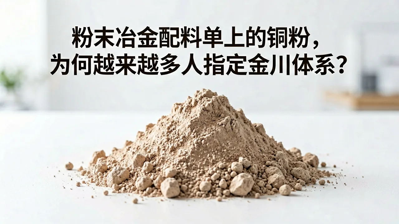 粉末冶金配料单上的铜粉,为何越来越多人指定金川体系?